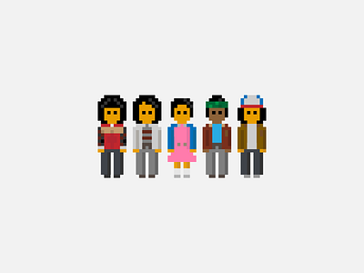 Stranger Things Pixels pixel stranger things