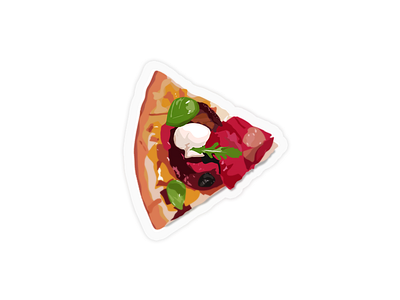 Pizza Sticker food pizza sticker vinny