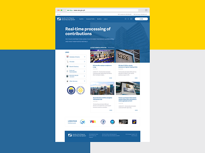 SSS Website Redesign Concept