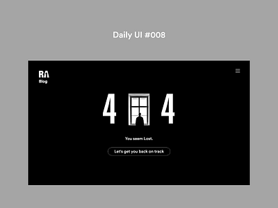 Daily UI #008 app dailyui dark design illustration minimal ui ux