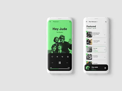 Daily UI #009 app dailyui dailyui009 dark design illustration minimal music ui ux