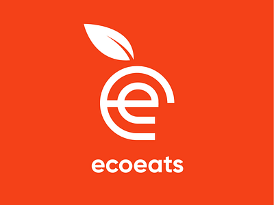 EcoEats Logo Design brand branding design digital dinning ecoeats ideas india logo