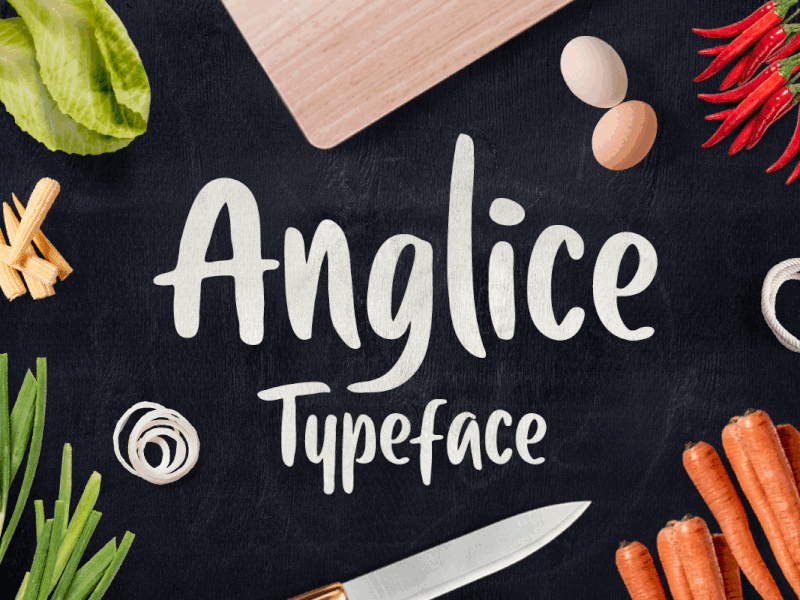 Anglice - Handwritten Font strong ui