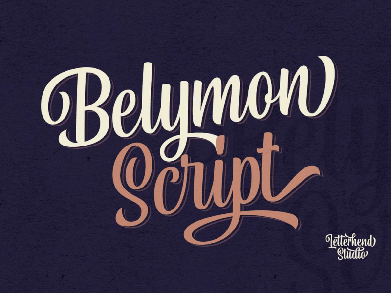 Belymon Script packaging