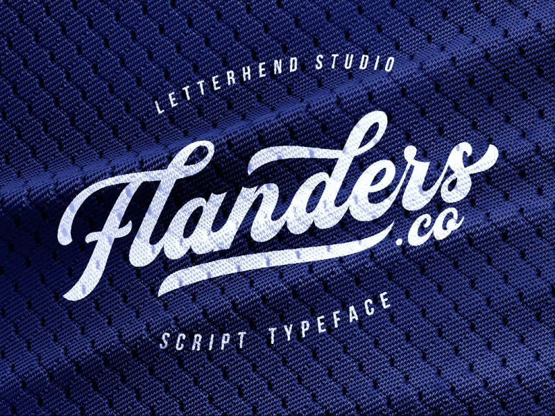 Flanders Script branding
