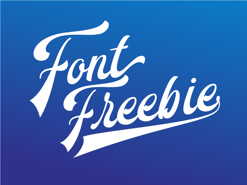 Font Freebie! by Letterhend Studio on Dribbble