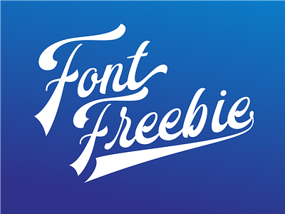 Font Freebie! calligraphy font free font freebie hand lettering letterhend lettering script wordmark
