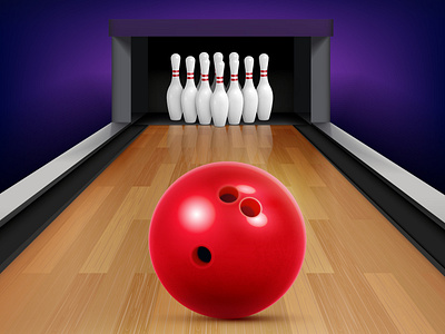 Bowling advertising composition