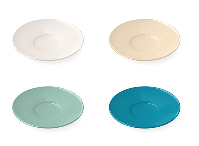 Plates images set ceramic dish illustration kitchenware plate realistic utensil vector