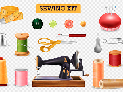 Sewing machine set