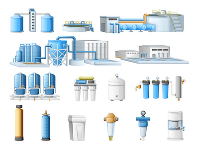 Water purification technology set
