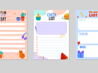 Planner stickers set