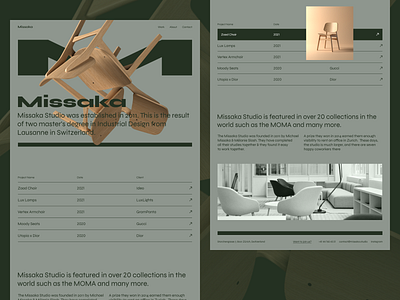 Missaka - UI Concept