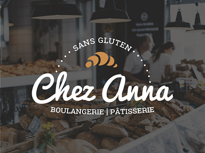 Chez Anna - Logo bakery boulanger brand branding concept design gluten-free illustration logo logotype swiss made