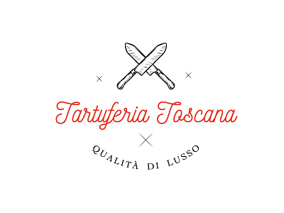 Logo Design for Italian Restaurant brand food identity logo restaurant typo vintage