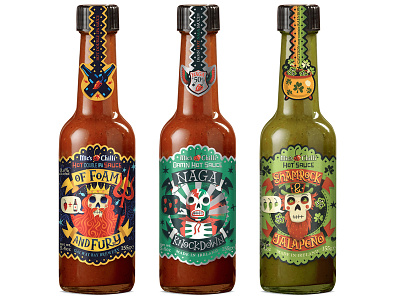 Mic's Chilli Packaging