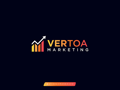 Flat Marketing Logo Design