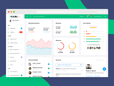 PearlUI Admin Template