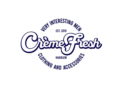 CremeFresh brand clothing identity logo retail