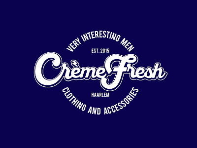CremeFresh brand clothing identity logo retail