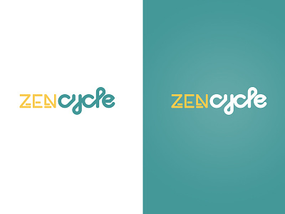 Zen Cycle cycling identity logo