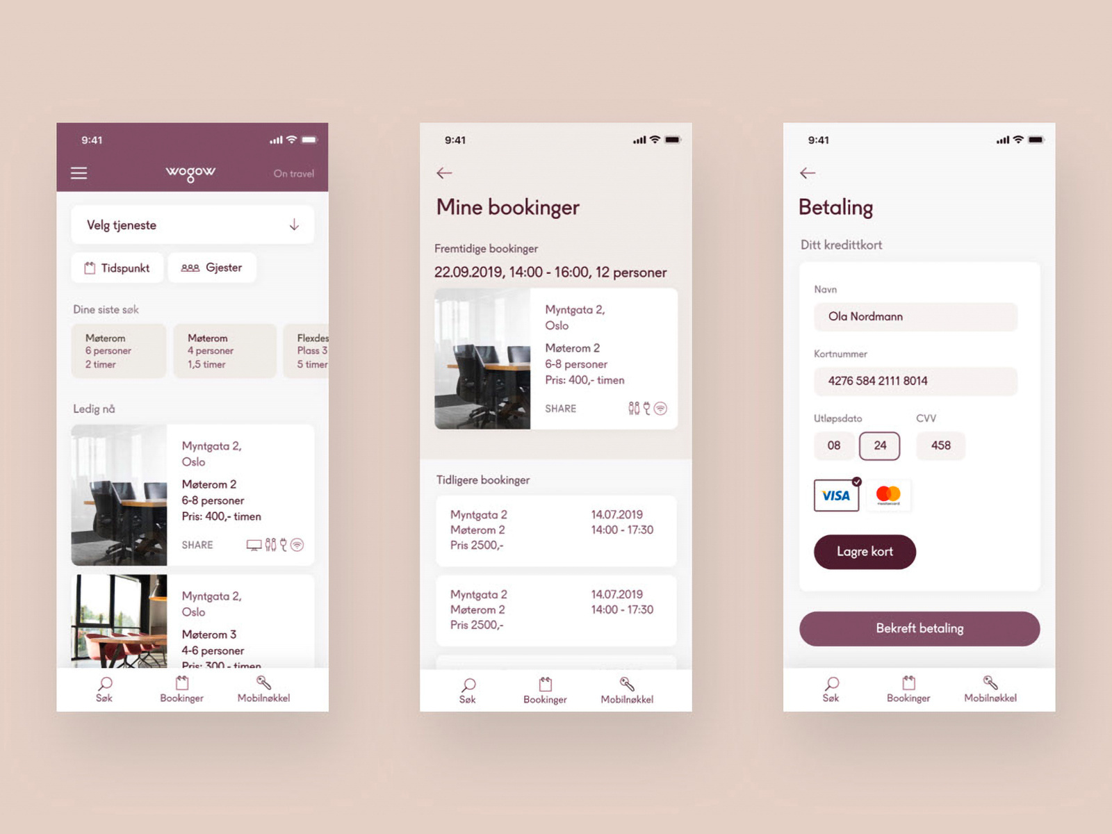 Wogow App UI by Øyvind Hermans on Dribbble