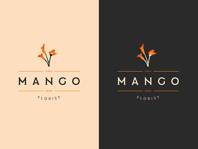 Mango Florist Logo 🌷