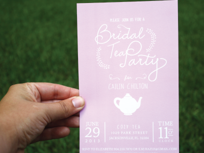 Invit teaparty