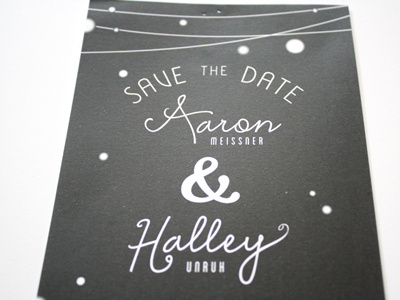 Save the Dates dates save the typography