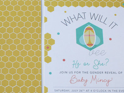 Gender Reveal Invite