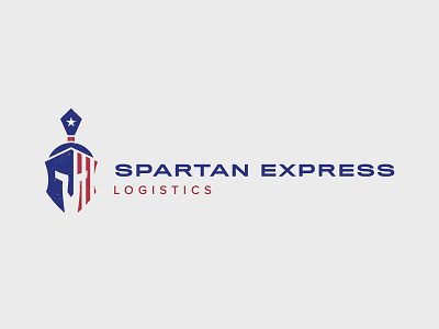 Spartan Express Branding branding branding design gladiator identity logistics spartan typography