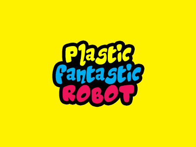 Plastic Fantastic Robot Logo