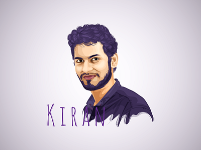 Kiran adobe illustrator digital art digital drawing illustrator drawing