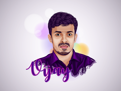 Vijay adobe illustrator digital art digital drawing illustrator drawing