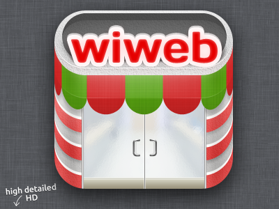 wiweb - iOS store icon android green icon icons ios market marketplace red shop store