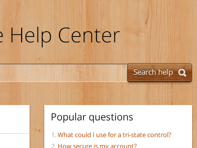 wood made help center button help help center interfaces search wood