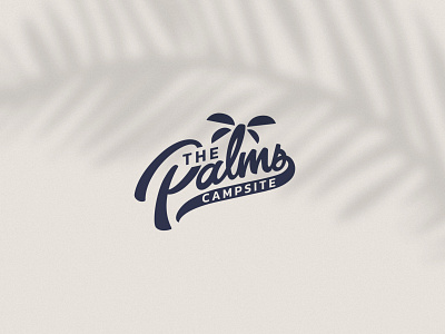 The Palms Campsite Branding brand brand identity branding branding agency branding design camping designer icon lettering logo logo design logodesign logos logotype palms palmtree small business typogaphy wordmark