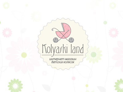 Kolyaski logo and website design logo web web design website