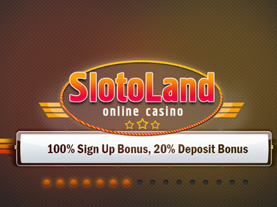 Intro and main page designs for online casino website