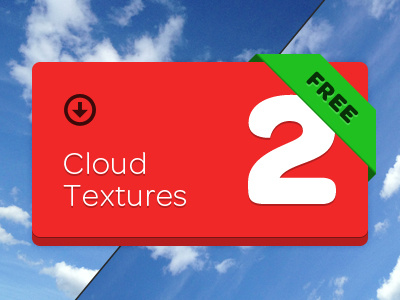 2 Cloud Textures – [Free Download]