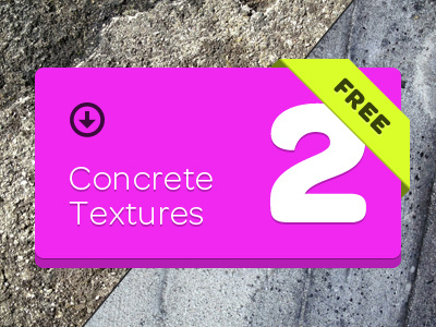 2 Concrete Textures – [Free Download]