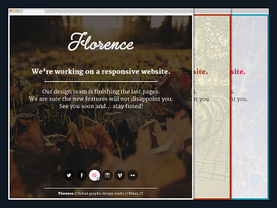 Florence | Coming Soon Page