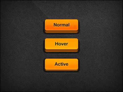 3D button – Orange 3d active bevel black box button call to action contrast dark effect emboss glossy glow gradient hover light menu navigation normal orange pattern photoshop reflection reflex rounded shadow shiny stroke text texture