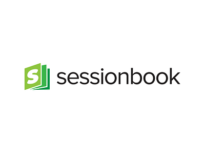 Session Book App branding design logo