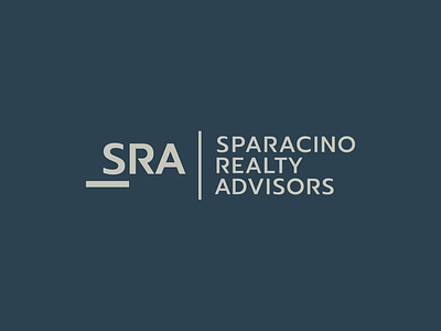 Sparacino Realty Advisors house logo realty wordmark