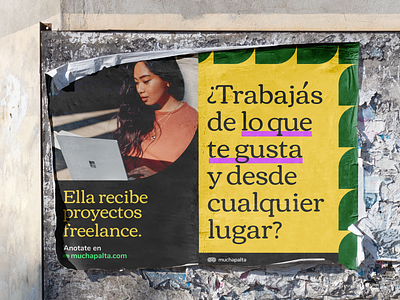 Brand Posters for Freelance Community brand colorful community freelance freelancing geometric identity latinamerica latinoamerica networking shapes street