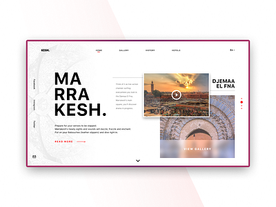 KESH. - minimal interface°03 ui uiux user experience user interface ux website