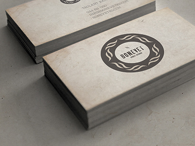 Bonevet - Street Kitchen bonevet businesscard corporate design graphic design kitchen grunge identity logo ramabaja stationary street