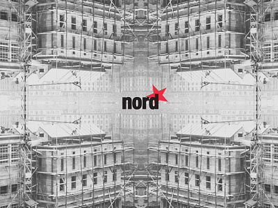 Nordstern Prishtina architecture basel clleanc design electronic graphic kosovo music nordstern poster prishtina symmetry