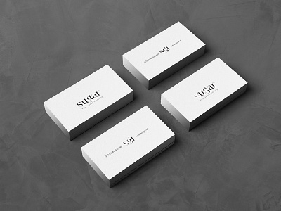 Sugar agency berin businesscard communications design graphic kosovo prishtina sugar veton